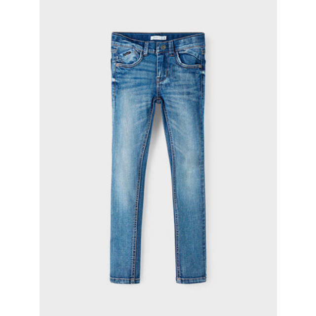 Name It Winter jeansbroek jongens - skinny fit nkmpete 13204512-3898767-Medium Blue Denim large
