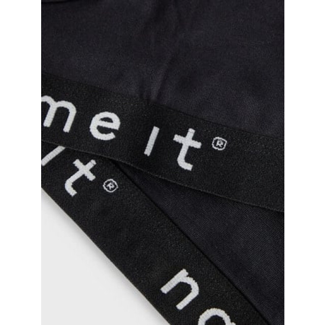 Name It Winter ondergoed meisjes - 2p top nkfshort 13208835-4002264-Black w/ Black large