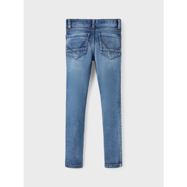Name It Winter jeansbroek jongens - skinny fit nkmpete 13204512-3898767-Medium Blue Denim large