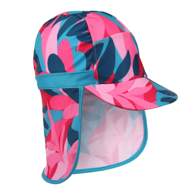 Regatta Zonnehoed protect ii tropical leaves UTRG10109_tahoebluepink large