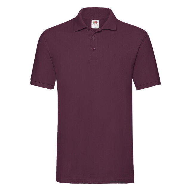 Fruit of the Loom Unisex premium poloshirt voor volwassenen UTLT1754_burgundy large