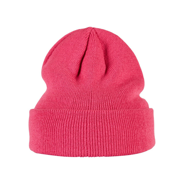 Urban Classics Childrens/kids patch leather patch logo beanie (set van 2) UTTN519_pinkheatherwhite large
