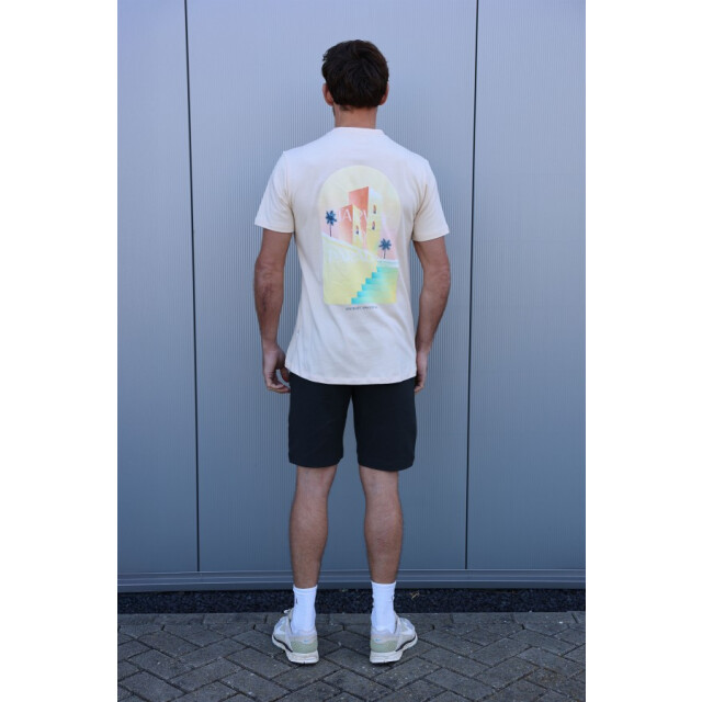 Kultivate Stairway 2501020214 whitecap grey t-shirt fancy  Whitecap Grey/STAIRWAY 2501020214 large