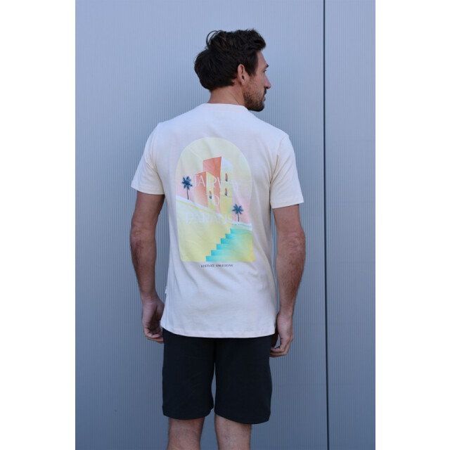 Kultivate Stairway 2501020214 whitecap grey t-shirt fancy  Whitecap Grey/STAIRWAY 2501020214 large