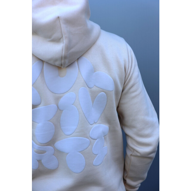 Kultivate Inflate 2501011001 whitecap grey heren sweater hoodie Whitecap Grey/INFLATE 2501011001 large