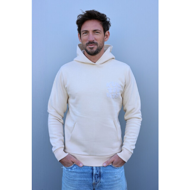 Kultivate Inflate 2501011001 whitecap grey heren sweater hoodie Whitecap Grey/INFLATE 2501011001 large
