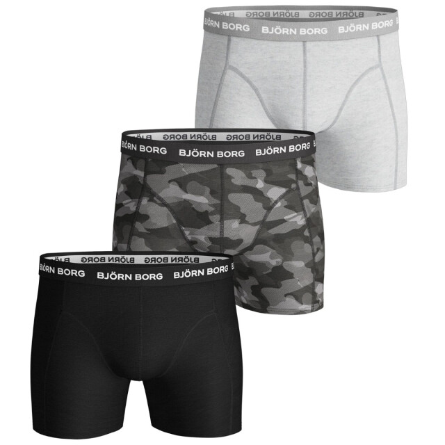 Björn Borg 3-pack boxers shadeline camo grey 9999-1132-90651-XL large