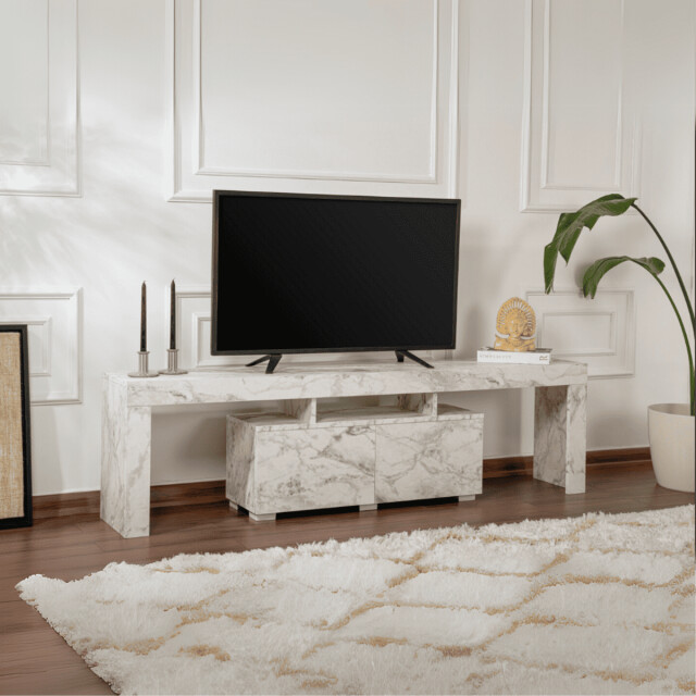 CaliCosy Tv-meubel met 2 klepdeuren l180 cm enclave 3178007 large