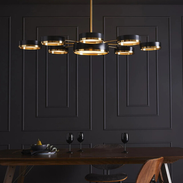Signature Hanglamp zwart metaal brooklyn 2929725 large
