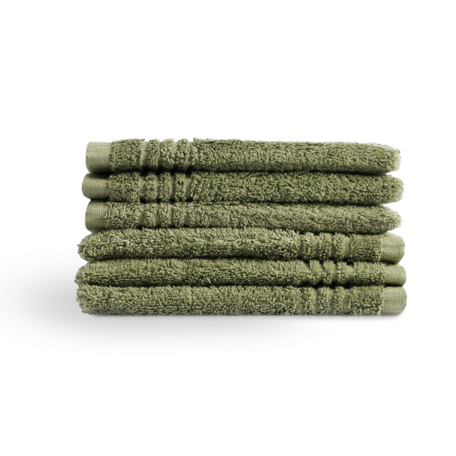 Phlox Washandjes set 16x21 cm 6 stuks 600 g/m2 zacht katoen supreme 2825756 large