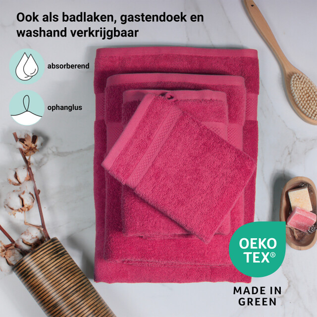 DoubleDry Hotel handdoeken 50 x 100 cm – set van 6 – 100% katoen 500 g/m2 – 2826014 large