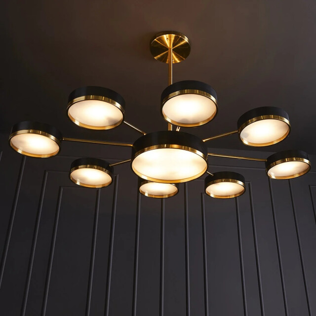 Signature Hanglamp zwart metaal brooklyn 2929725 large
