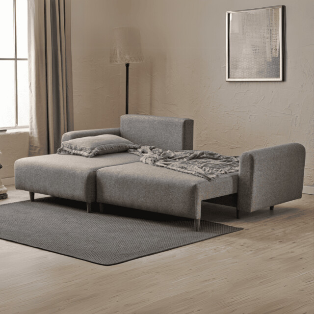 CaliCosy Hoekbank met slaapfunctie en linkse chaise longue in stof l246 cm mane 3079784 large