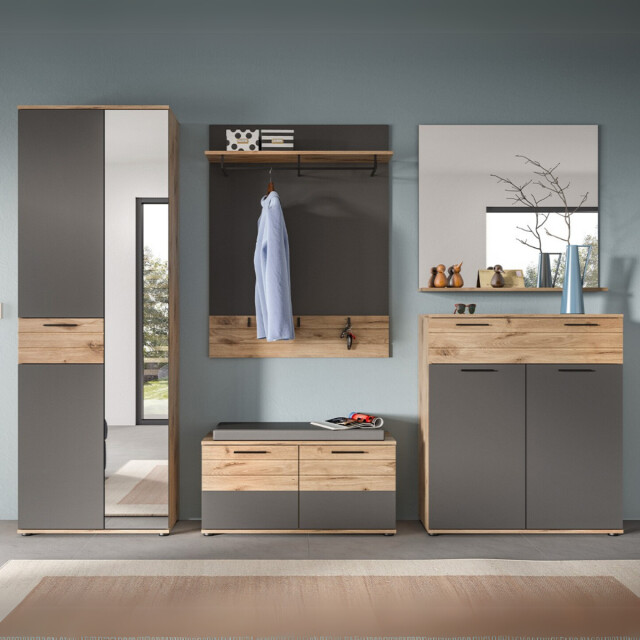 CaliCosy Schoenenkast met 1 lade en 2 deuren l90 cm mason 2951206 large