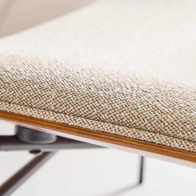 Signature Fauteuil in écru stof h68 cm serge 3066910 large