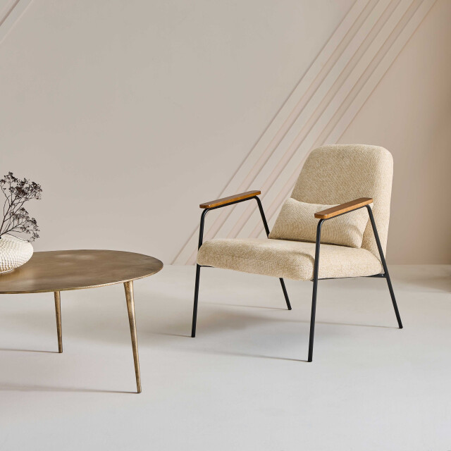 Signature Fauteuil in linnenkleurige stof h79 cm alfred 3066922 large