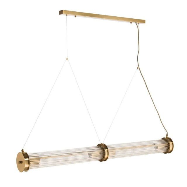 Signature Dubbele glazen metalen ophangbuis 2929733 large