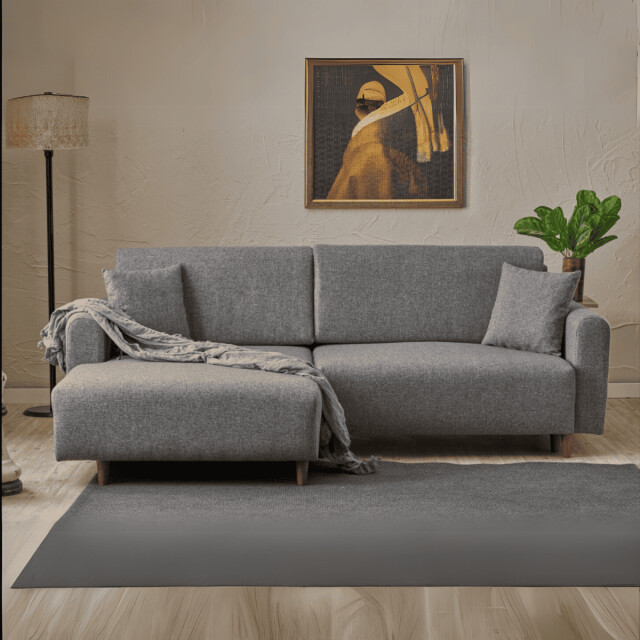 CaliCosy Hoekbank met slaapfunctie en linkse chaise longue in stof l246 cm mane 3079784 large