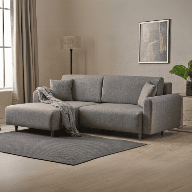 CaliCosy Hoekbank met slaapfunctie en linkse chaise longue in stof l246 cm mane 3079784 large