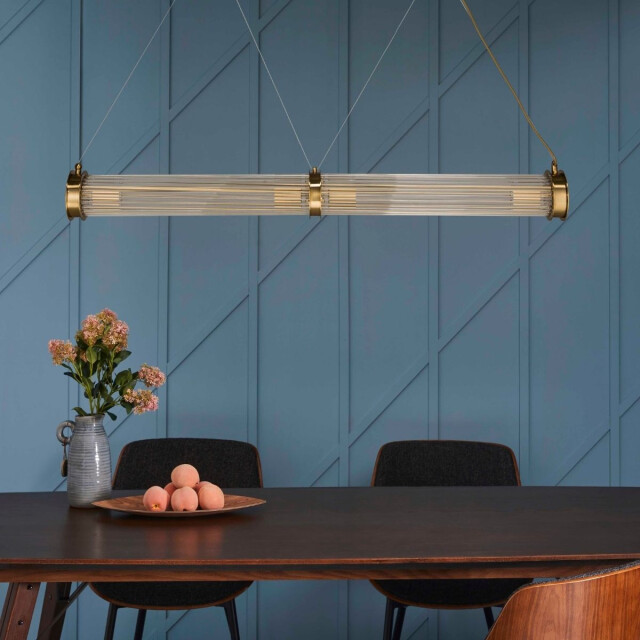 Signature Dubbele glazen metalen ophangbuis 2929733 large