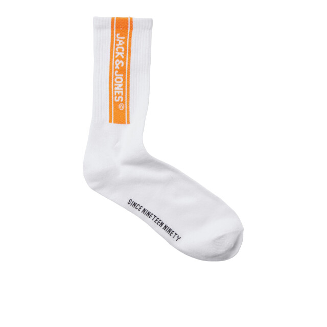 Jack & Jones Heren sportsokken jacseth tennissokken 3-pack wit 12268658 large