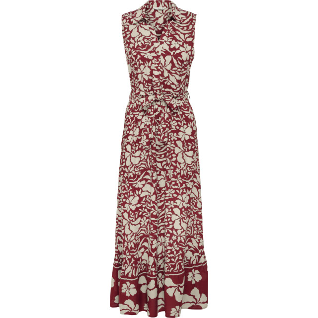 Only Onlvibe life s/l shirt long dress wvn merlot/cd na 15360933-235235001 large