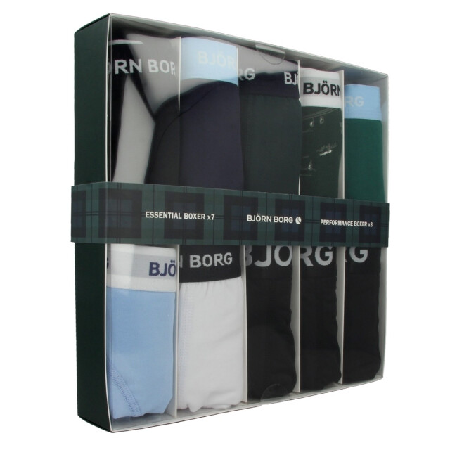Björn Borg 10-pack boxers essential winter giftbox 10000813-MP001-L large