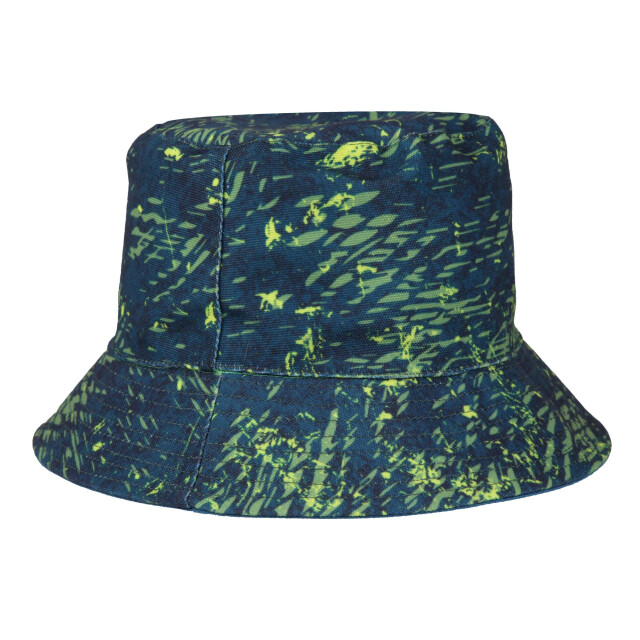 Regatta Kinder/kinder scratch omkeerbare emmer hoed UTRG10797_piquantgreenmoroccanblue large