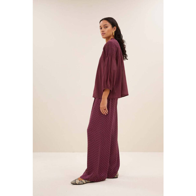 By-Bar Amsterdam lilly blouse 25512050 776 pecan 06615.680.0010 large
