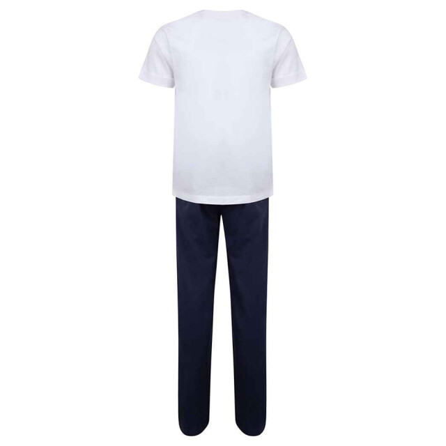 Towel City Gewone pyjamaset voor kinderen UTLT5056_whitenavy large