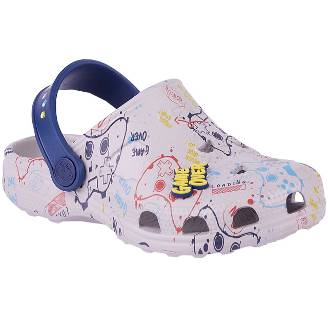 Coqui Kinder/kinder little frog game over klompen UTMR2104_grey large