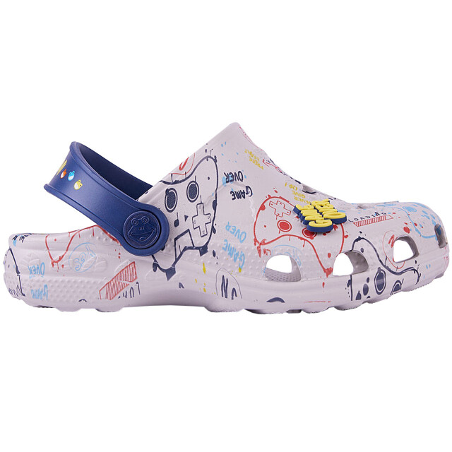 Coqui Kinder/kinder little frog game over klompen UTMR2104_grey large