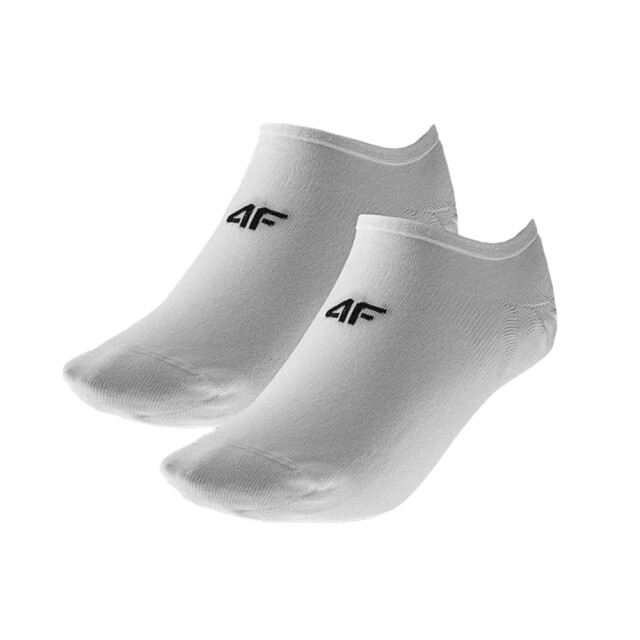 4F No show sokken met logo voor heren (set van 3) UTFO159_white large