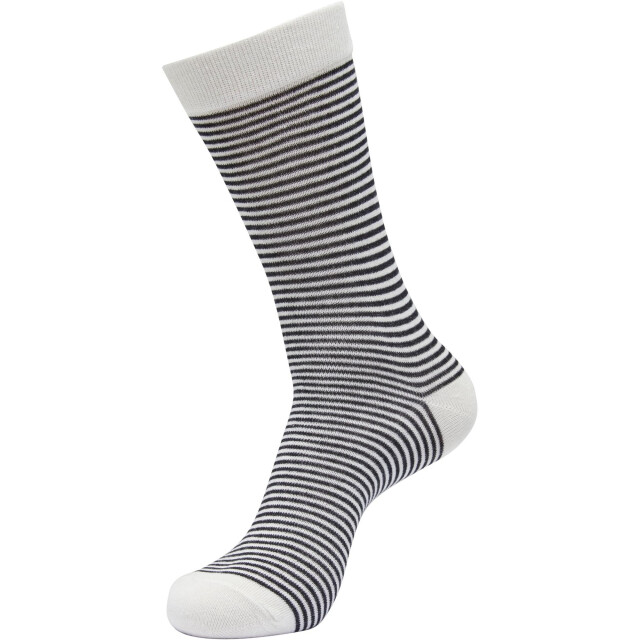 Urban Classics Sokken met fijne streep voor heren (5-pack) UTTN1172_whitesandblack large