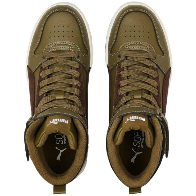 Puma Leren kinderschoenen UTMR2522_green large