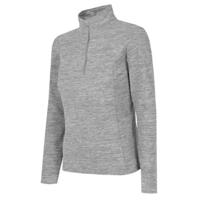 4F Kinderen/kids h4z22 bidp010 fleece sweatshirt met kwartrits UTMR2158_grey large