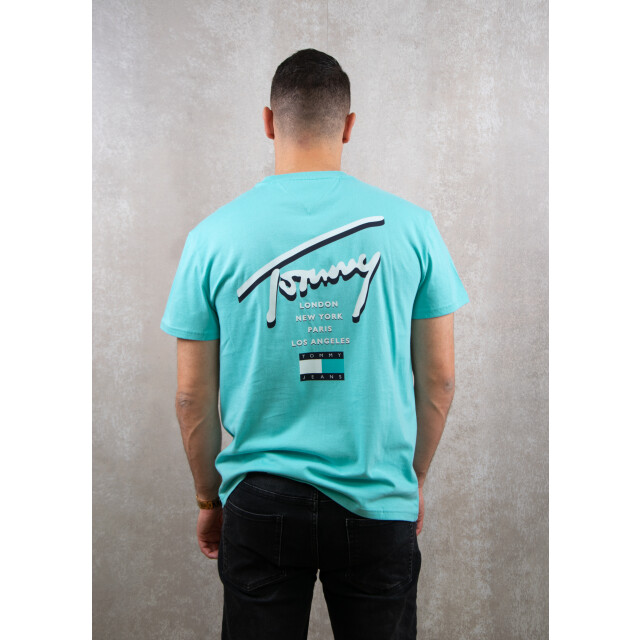 Tommy Hilfiger Tjm reg signature city tee 100.41.0102 large