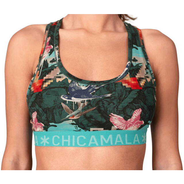 Muchachomalo Dames 1-pack racerbacks U-PIXELBIRD1220-01 large