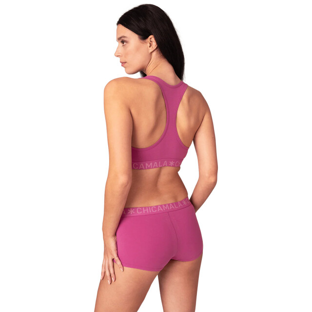Muchachomalo Dames 2-pack boxershorts U-SOLID1215-56 large