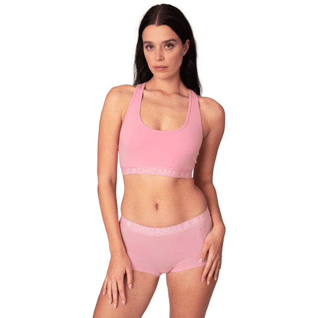 Muchachomalo Dames 2-pack boxershorts U-SOLID1215-57 large