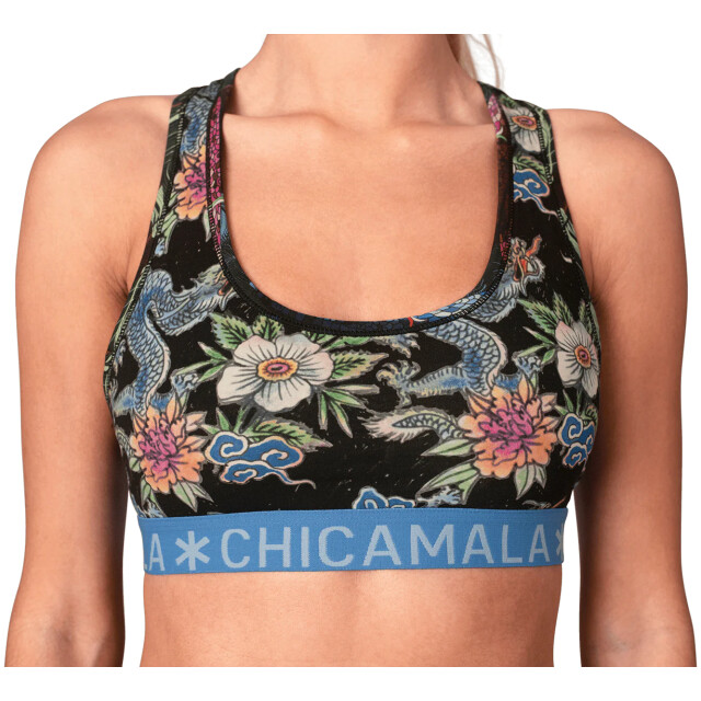 Muchachomalo Dames 1-pack racerbacks U-DRAGON1220-01 large
