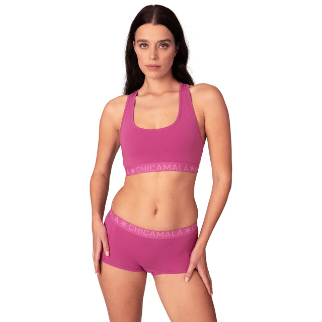 Muchachomalo Dames 2-pack boxershorts U-SOLID1215-56 large