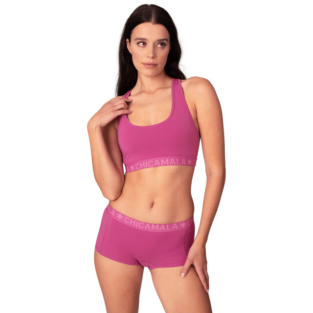 Muchachomalo Dames 2-pack boxershorts U-SOLID1215-56 large