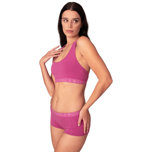 Muchachomalo Dames 2-pack boxershorts U-SOLID1215-56 large