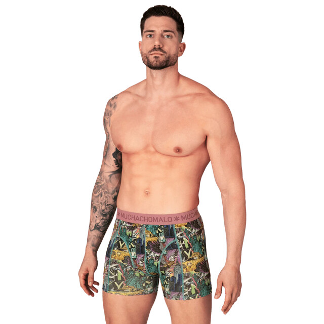 Muchachomalo Heren 2-pack boxershorts U-OUTLT1010-324 large