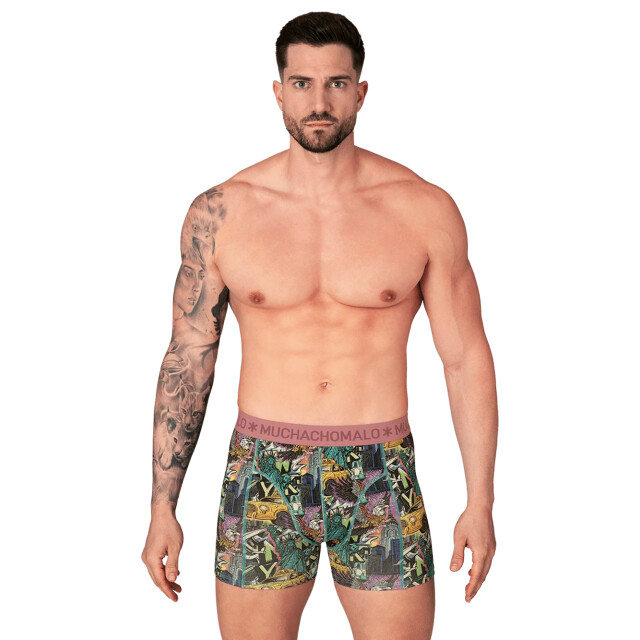 Muchachomalo Heren 2-pack boxershorts U-OUTLT1010-324 large