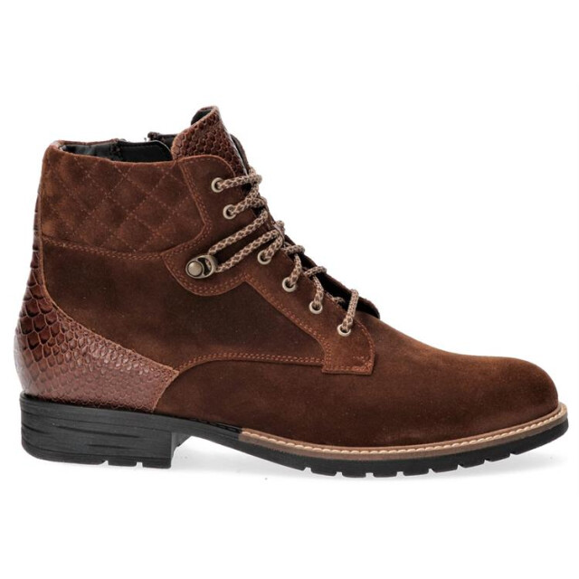 Durea 9731 wijdte H Veterschoenen Cognac 9731 wijdte H large