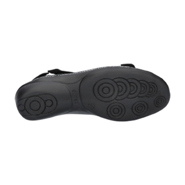 Durea 7258 wijdte H Sandalen Zwart 7258 wijdte H large