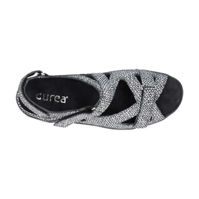 Durea 7258 wijdte H Sandalen Zwart 7258 wijdte H large
