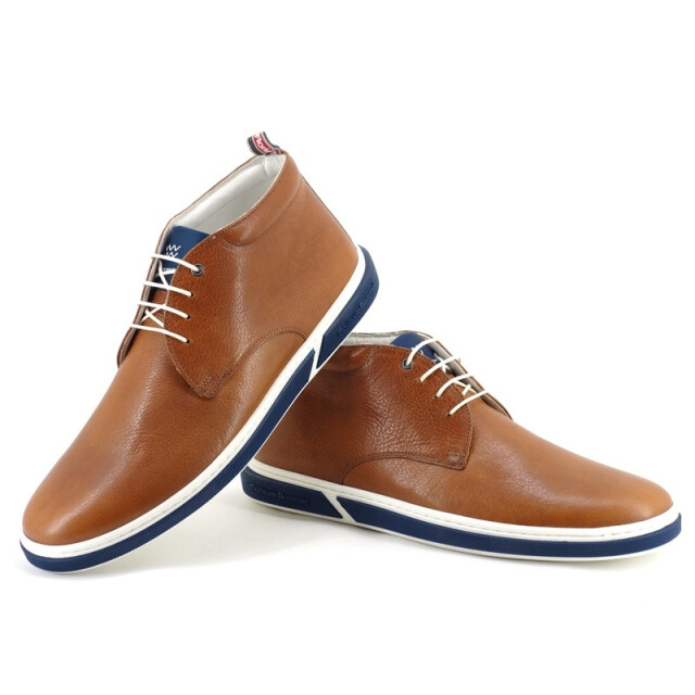 Floris van Bommel 20350 Veterschoenen Bruin 20350 large